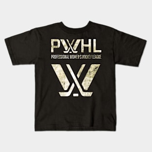 Distressed Color PWHL Kids T-Shirt